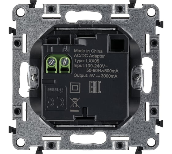 Зарядное устройство Legrand Valena Life с 2-мя USB-разьемами тип A-тип бел. Leg 753106