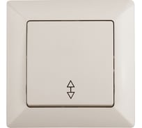 Переключатель Intro 410302 10А250В, СУ, Solo, слоновая кость Б0043278