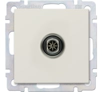 Телевизионная розетка Smartbuy бежевая Нептун SBE-05i-S1-TV