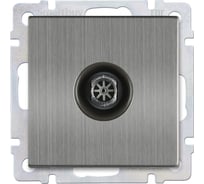 Телевизионная розетка Smartbuy серый никель Нептун SBE-05gn-S1-TV