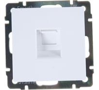 Телефонная розетка Smartbuy RJ11 белая Нептун SBE-05w-S1-PH