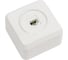 Телефонная розетка Smartbuy 1-местная белая Юпитер SBE-03w-S1-PH 2