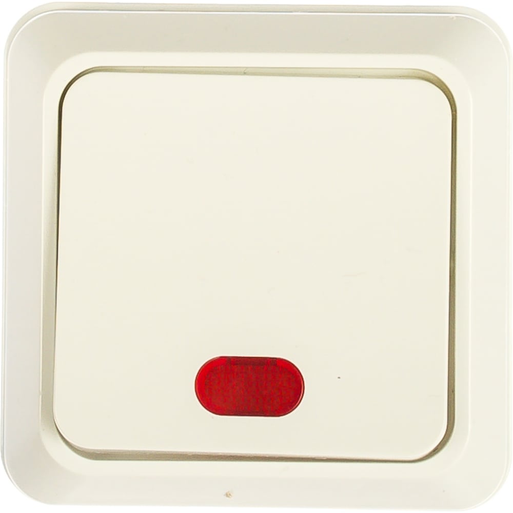 Выключатель с подсветкой Intro 2Э10201 10А, 250В, ОУ, б.м.п., Quadro ...