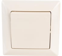 Выключатель Intro 410102 10А, 250В, СУ, Solo, слоновая кость Б0043264