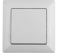 Выключатель Intro 410101 10А, 250В, СУ, Solo, белый Б0043263