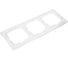 Рамка Smartbuy 3-местная стекло белая Нептун SBE-05w-Glass-FR-3 5