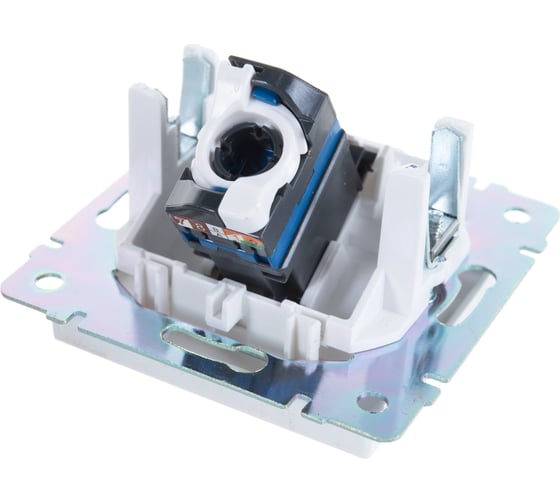 Компьютерная розетка Smartbuy RJ45 белая Нептун SBE-05w-S1-RJ