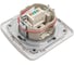 Компьютерная розетка Smartbuy RJ45 1-местная серебро Марс SBE-02s-S1-RJ 5