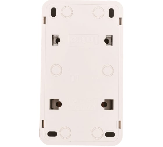 Вертикальный блок: розетка+выключатель Intro Quadro 2-706-11 открытой установки 10(16) А-250В сосна, Б0036172