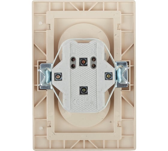 Розетка Intro 2х2P, 16А, 250В, IP20, СУ, Plano, алюминий Б0030066