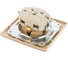 Розетка Intro 2P+E Schuko с крышкой, 16А, 250В, IP20, СУ, Plano, шампань Б0030063 4