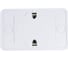 Розетка Intro 220401 2х2PE Schuko,16А, 250В, IP20, ОУ, Quadro, белый Б0027655 3