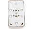 Розетка Intro 320402 2х2PE Schuko,16А, 250В, IP20, ОУ, Polo, слоновая кость Б0036131 3