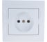 Розетка Intro 2P, 16А, 250В, IP20, СУ, Plano, белый Б0027607 2
