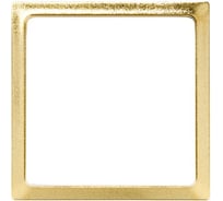Декоративная вставка Simon в рамку базовую с вырезом, S27 Play, золото 2700670-066