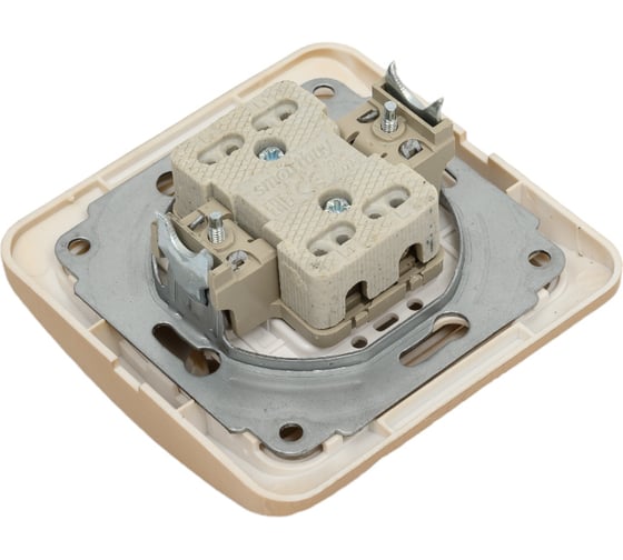 Выключатель Smartbuy 1-клавишный 10А шампань Марс SBE-02c-10-SW1-0-c