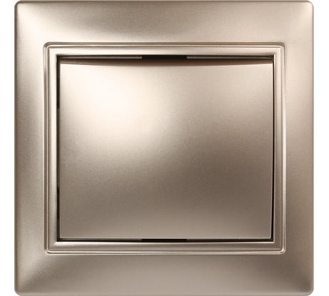 Выключатель Smartbuy 1-клавишный 10А шампань, Венера SBE-01c-10-SW1-0-c