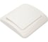 Выключатель Smartbuy 1-клавишный 10А белый Марс SBE-02w-10-SW1-0 2