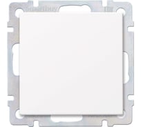 Выключатель Smartbuy 1-клавишный 10А белый Нептун SBE-05w-10-SW1-0