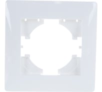Рамка GUSI ELECTRIC Bravo 1-местная, цвет белый С1010-001