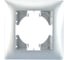 Рамка GUSI ELECTRIC Bravo 1-местная, цвет серебро С1010-004 1
