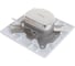 Розетка TV+SAT GUSI ELECTRIC Bravo оконечная, СУ, белый С10TS1-001-СБ 3