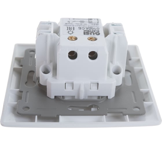 Диммер GUSI ELECTRIC Bravo 500 W, СУ, белый С10Д6-001-СБ