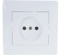 Розетка GUSI ELECTRIC Bravo без БЗК, с ЗП, СУ, 16А, 250В, белый С10Р2-001-СБ
