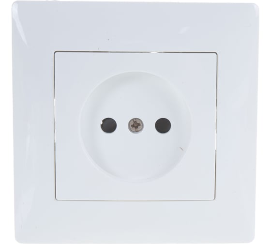 Розетка GUSI ELECTRIC Bravo без БЗК, с ЗП, СУ, 16А, 250В, белый С10Р2-001-СБ 1