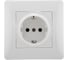 Розетка GUSI ELECTRIC Ugra с БЗК, с ЗП, СУ, 16А, 250В, белый С11Р4-001-СБ 1