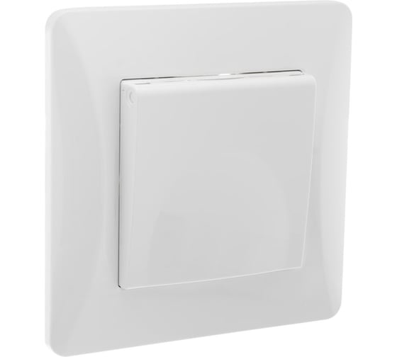 Розетка GUSI ELECTRIC Ugra с крышкой, с БЗК c ЗП, СУ, 16А, 250В, белый С11Р91-001-СБ