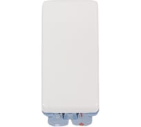 Одноклавишный проходной выключатель Simon 16А, 250В, узкий модуль, S27, белый 27211-64