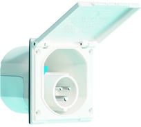 Питающий штекер ABL Caravan для скрытого монтажа, IP44 3P 16A 230V, черный 1154200