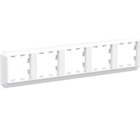 5-постовая, универсальная рамка Systeme Electric Atlasdesign antique лотос ATN101305