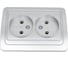 Розетка Smartbuy 2-местная без заземления 10А серебро, Марс SBE-02s-10-S2-N-c 3