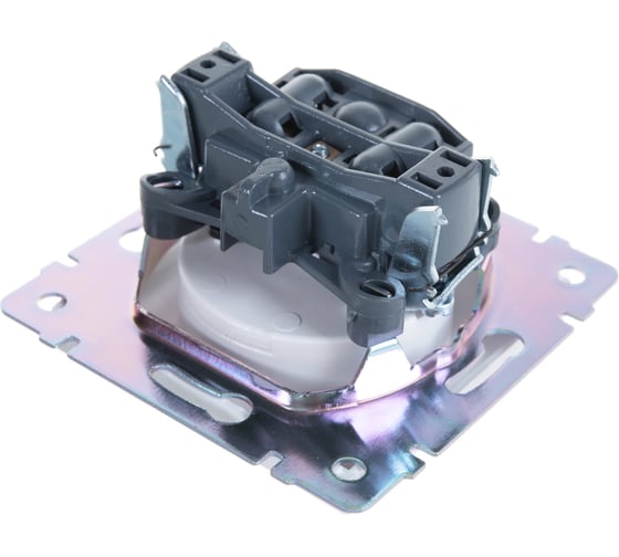 Розетка Smartbuy без заземления 10А белая Нептун SBE-05w-16-S1-N