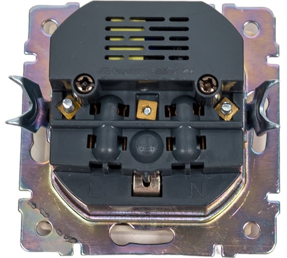 Розетка Smartbuy с заземлением и 2-мя USB 16А бежевая Нептун SBE-05i-16-S1-USB