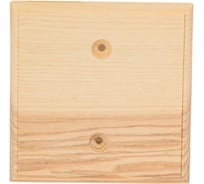 Универсальная одиночная накладка на бревно и блокхаус NABREVNO диаметр 220 мм, ясень U1-220