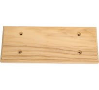 Универсальная тройная накладка на бревно и блокхаус NABREVNO диаметр 260 мм, ясень U3-260