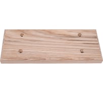 Универсальная тройная накладка на бревно и блокхаус NABREVNO диаметр 240 мм, ясень U3-240