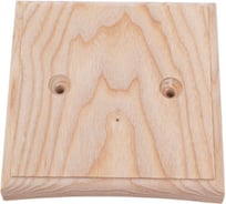 Универсальная одиночная накладка на бревно и блокхаус NABREVNO диаметр 280 мм, ясень U1-280