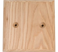 Универсальная одиночная накладка на бревно и блокхаус NABREVNO диаметр 320 мм, ясень U1-320