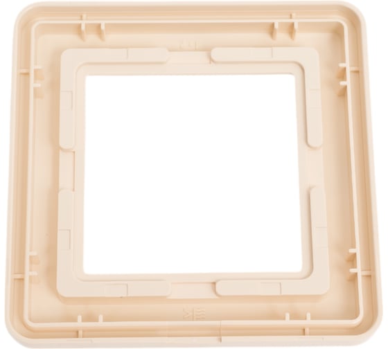 1-ая рамка Systeme Electric Wessen 59 aqua слоновая кость ip44 KD-1B-28