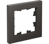 1-постовая рамка Systeme Electric Atlasdesign базальт ATN001401