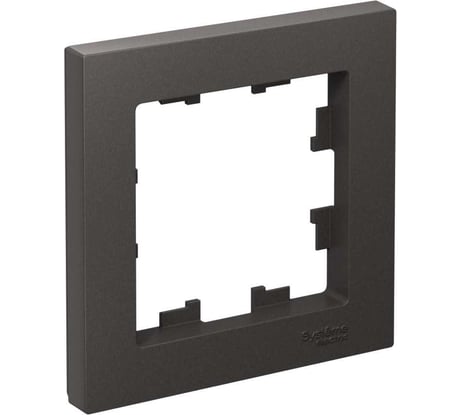 1-постовая рамка Systeme Electric Atlasdesign базальт ATN001401