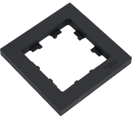 1-постовая рамка Systeme Electric Atlasdesign базальт ATN001401