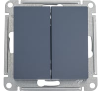 Механизм 2-клавишного перекрестного переключателя Systeme Electric Atlasdesign грифель 2 x сх. 7, 10ах ATN000773