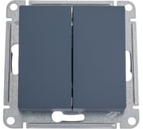 Механизм 2-клавишного перекрестного переключателя Systeme Electric Atlasdesign грифель 2 x сх. 7, 10ах ATN000773