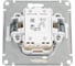 Перекрестный 1-клавишный переключатель Systeme Electric Wessen 59 слоновая кость 10ах VS710-158-2-86 3