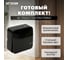 2-клавишный выключатель STEKKER открытой установки, 250в, 10а, ip20, серия софия, черный, msw10-20-02 49293 5